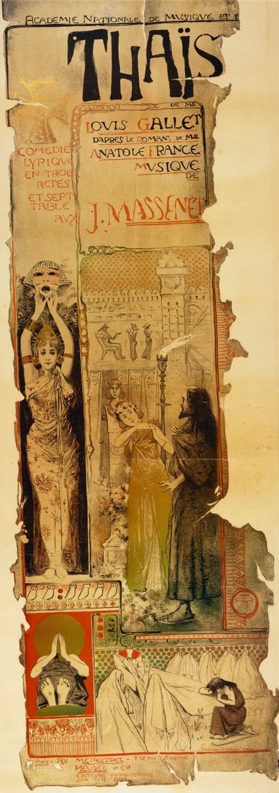 Thais, Opera by Jules Massenet by Manuel Orazi